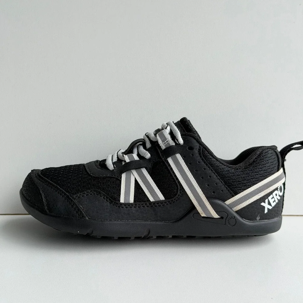 Xero Kids Prio Running Shoe size 13 Black Minimalist Barefoot Casual